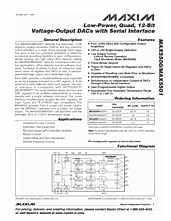 DataSheet MAX5501A pdf